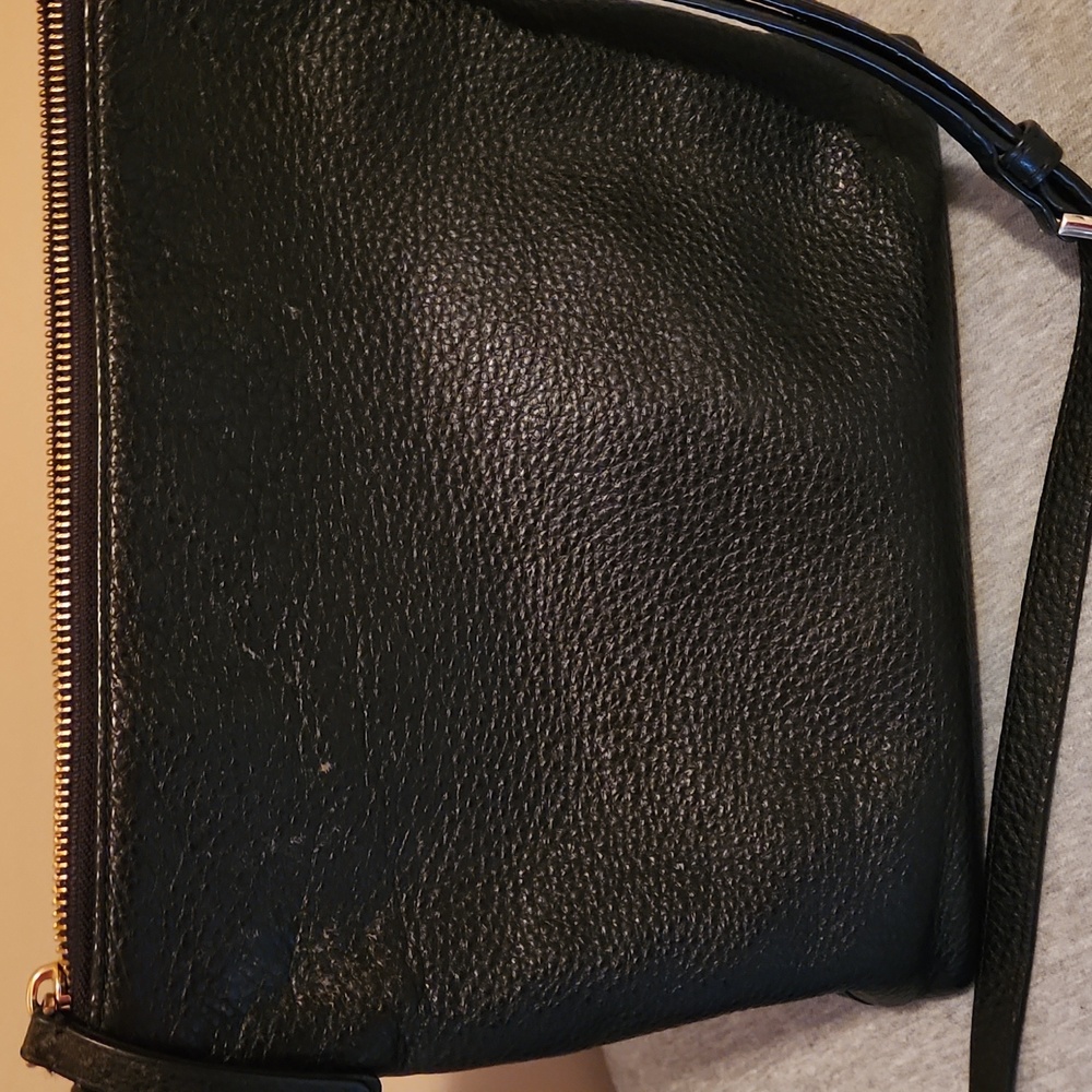 Kate Spade Black Pebbled Leathwr Crossbody Bag - Picture 3 of 16